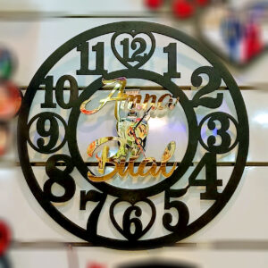 NAME CUSTOMISED WALL CLOCK