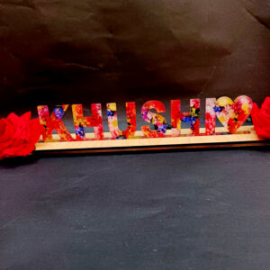 LED BASE ACRYLIC NAME CUTOUT