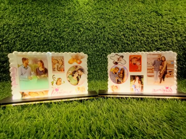 Led Acrylic Frame with Top Black Layer of MDF - Image 10