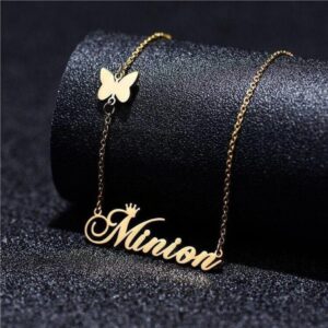 Name Pendant Gold Plated