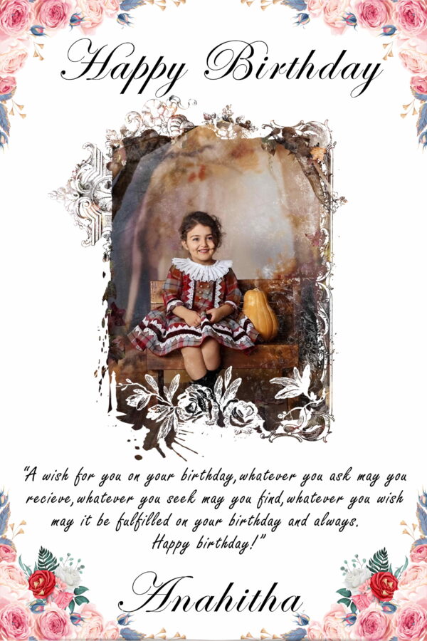 12X18 PHOTO WITH GLASS FRAME BABY - Image 9