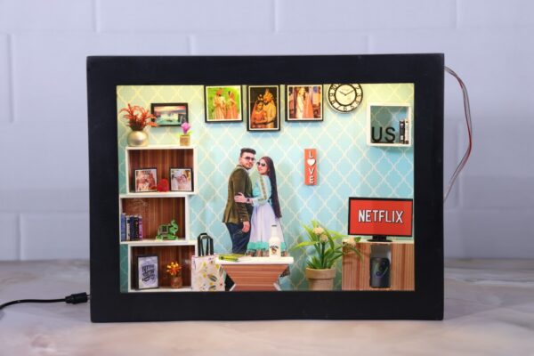 MINIATURE BOX WITH LIGHTS SIZE 9X12 - Image 9