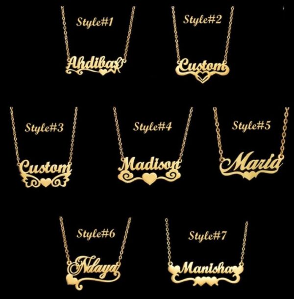 COUPLE NAME PENDENT - Image 24