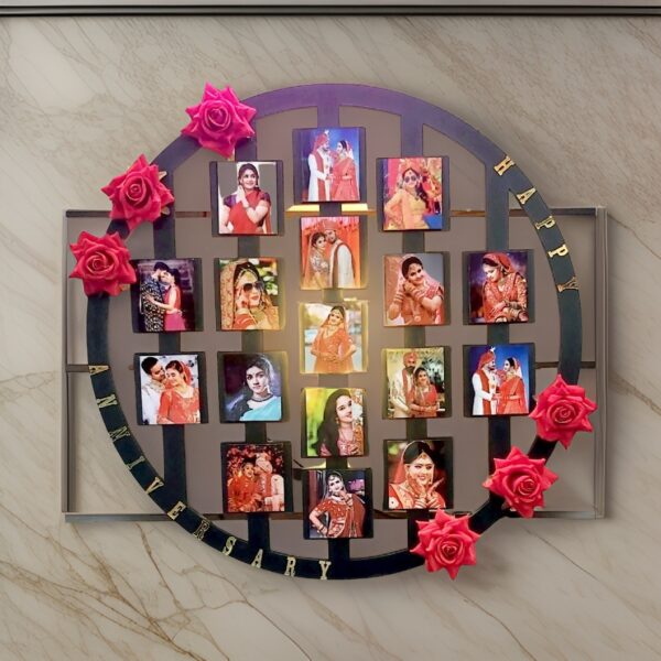 LED FLORAL RING 20X20 INCH