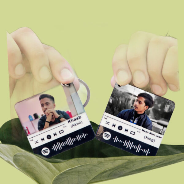 ACRLIC SPOTIFY KEYCHAIN