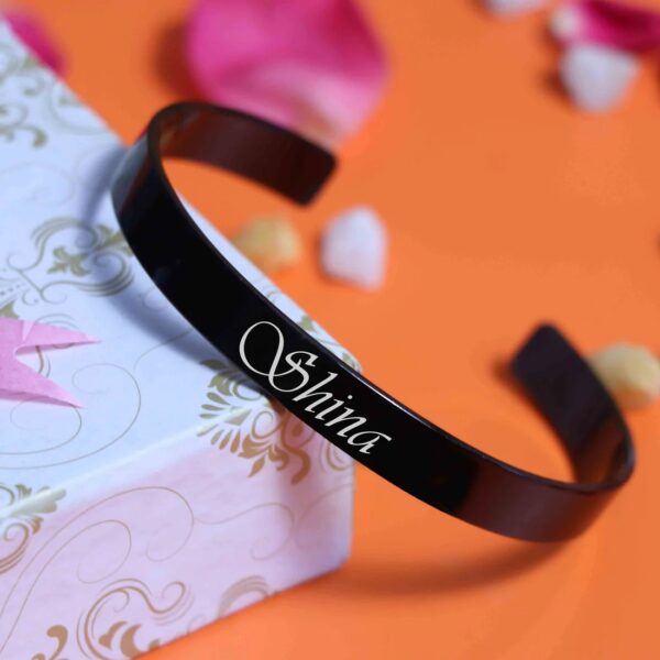 Brass kada with name - Image 4