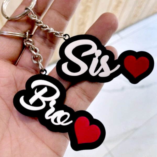 BRO SIS KEYCHAIN 2PCS