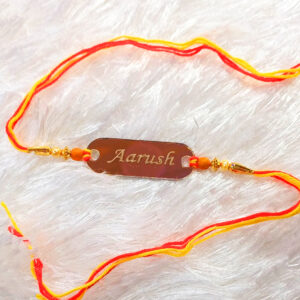COPPER ACRYLIC RAKHI