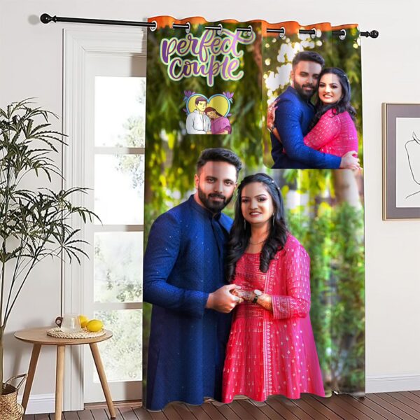 Full print photo curtain