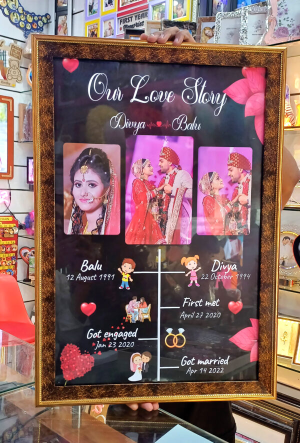 16X24 Love Story Frame