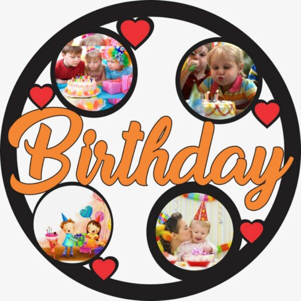 Bday Photo Ring Frame
