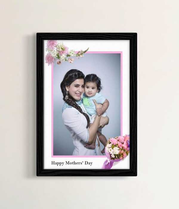8x12  Black Bidding Frame