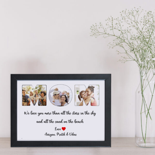8x12  Black Bidding Frame - Image 4