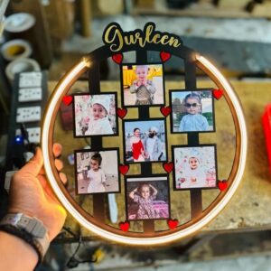 Photo & Neon Ring 15x15