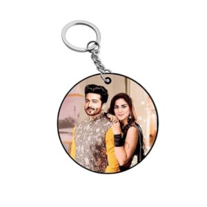 Metal Keychain Both Side