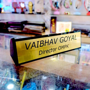 Business Desk Name Plate