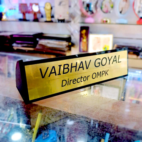 Business Desk Name Plate