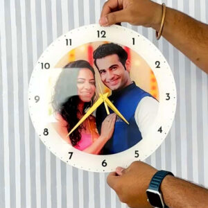 Round clock 10x10 inch Acrylic