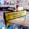 Business Desk Name Plate