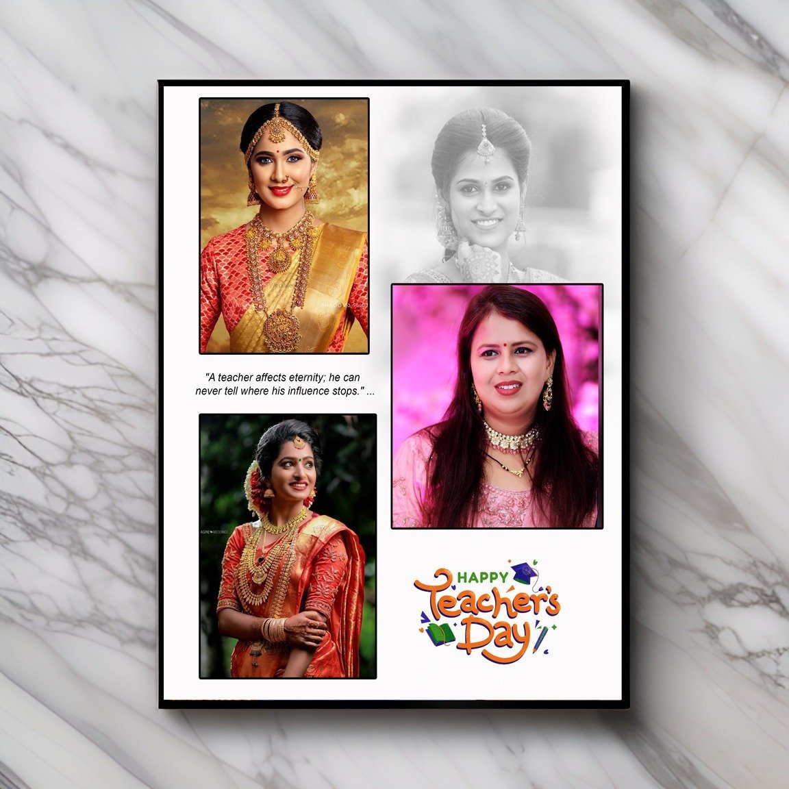 TEACHER'S PHOTO FRAME 12X15