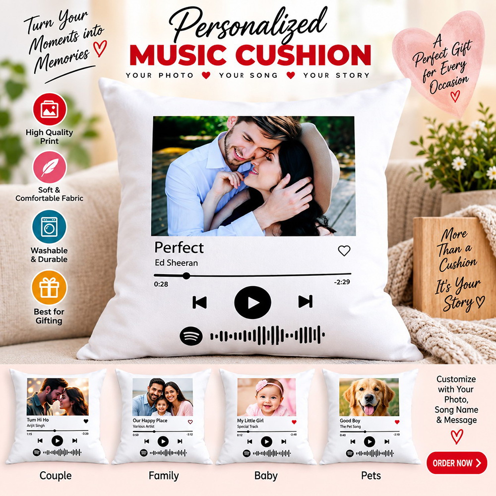 Spotify Pillow 16x16