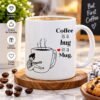 GLASS TEA MUG FROSTED