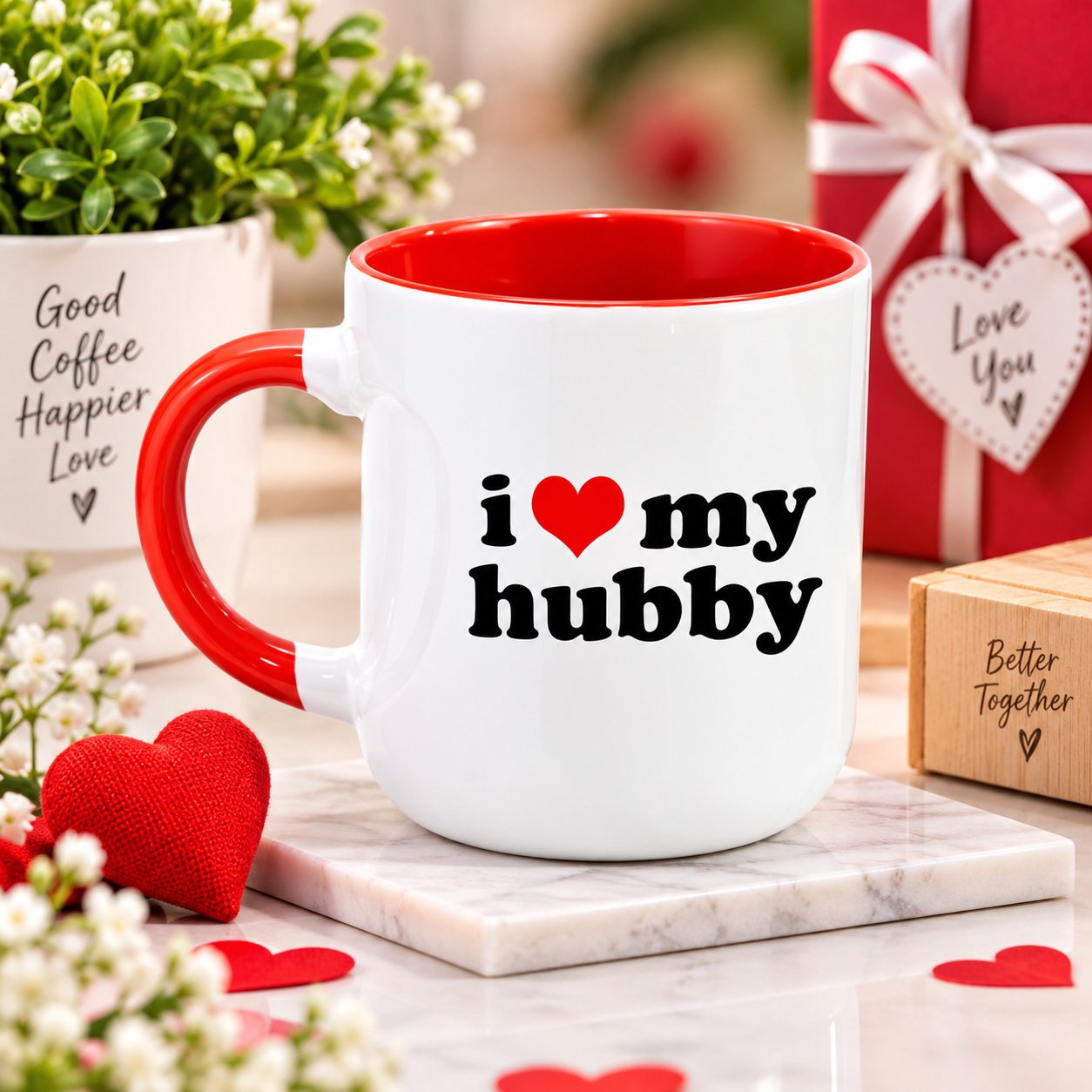 C CUT HEART CUT MUG