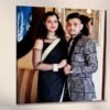 GLASS PHOTO FRAME 8X8