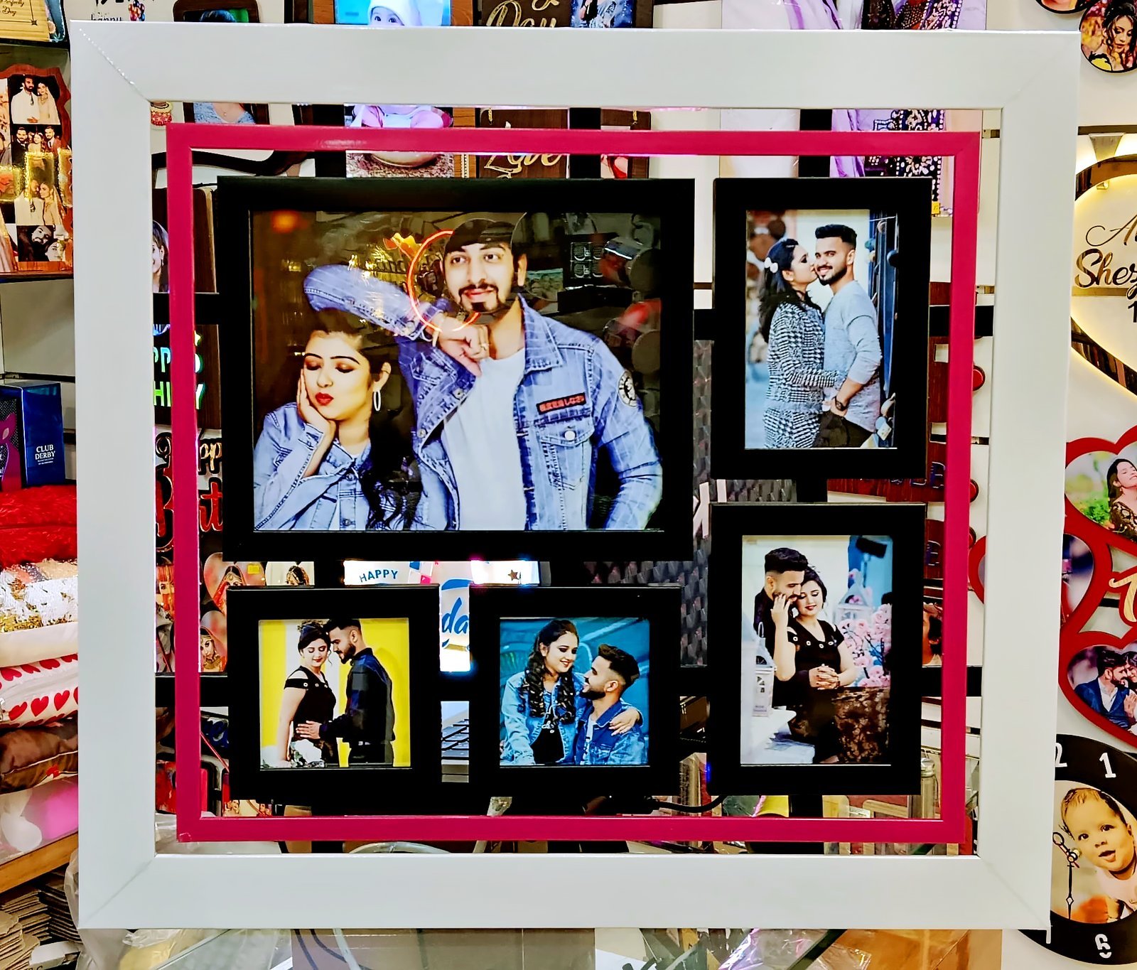 FANCY COLLAGE 20X20 INCH