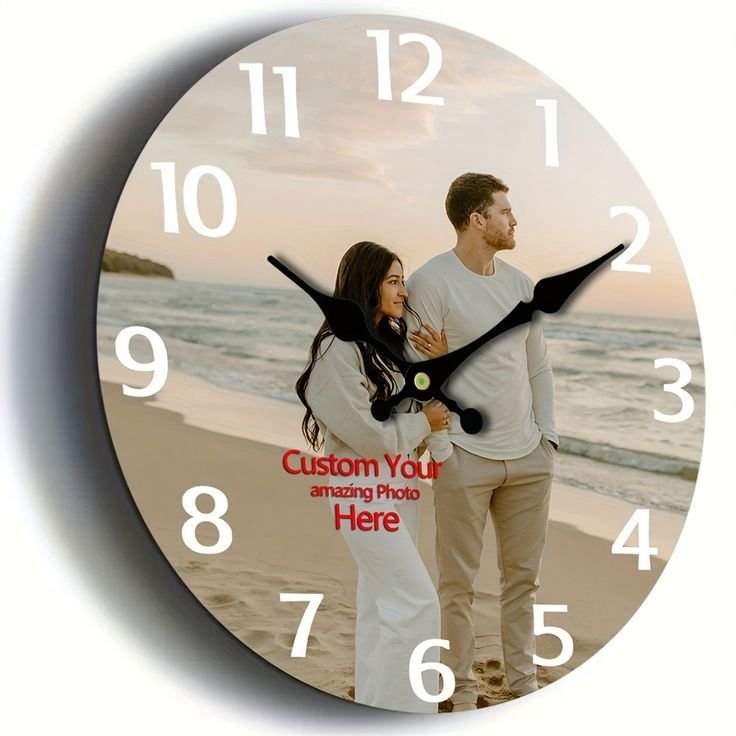 round clock 10x10 Inch Acrylic - Image 2