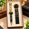 Premium pen and keychain combo