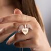 ENGRAVED  HEART PREMIUM PENDENT
