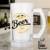 PHOTO BEER JUG CLEAR MEDIUM