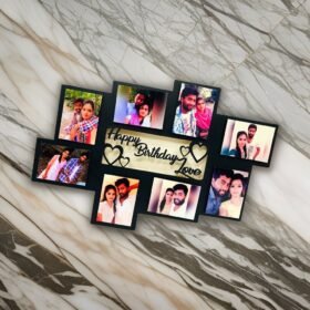 H BDAY LOVE COLAGE 16X22 INCH