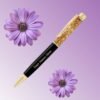 NAME ENGRAVED GOLDEN GLITTER PEN