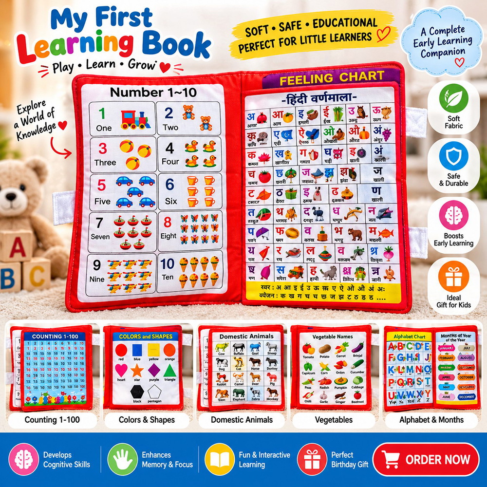 KIDS LEARNING BOOK