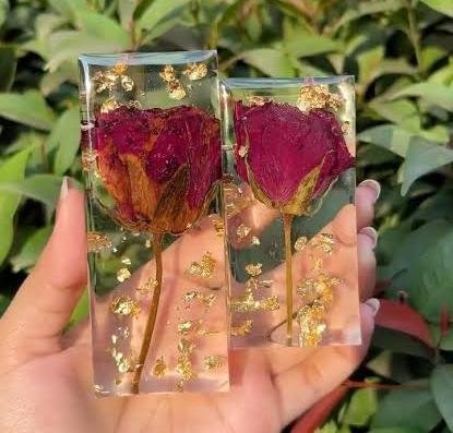 Single Rose Preserve 3x7inch