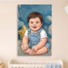 Baby ACRYLIC 12X18