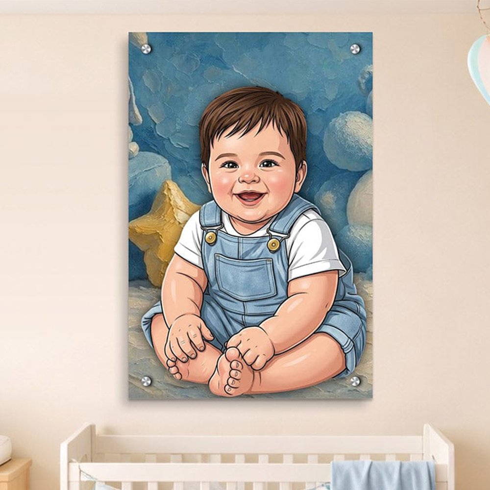 Baby ACRYLIC 12X18