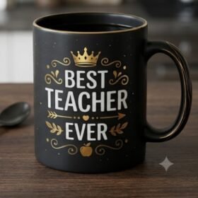 BLACK PATCH MUG