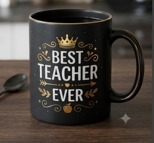 BLACK PATCH MUG