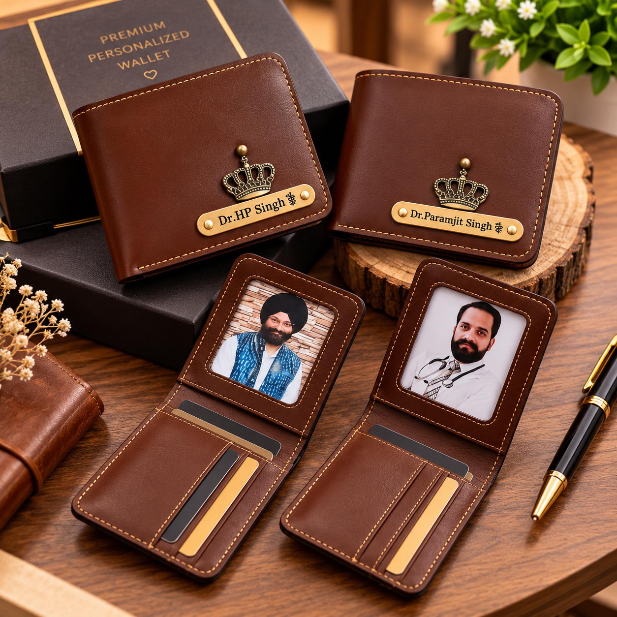 Customize Wallet Brown